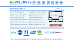 Desktop Screenshot of novisurvey.net
