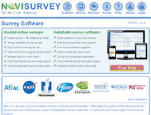 Tablet Screenshot of novisurvey.net
